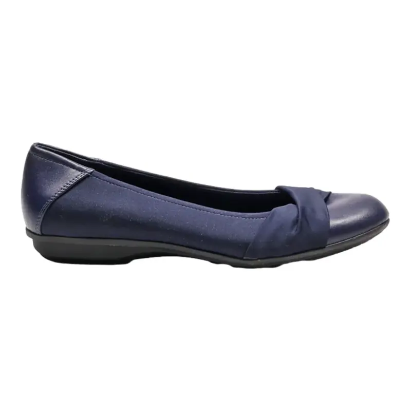 PESARO Ballet Shoes Blue Synthetic Womens UK 8