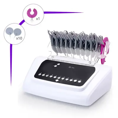 New 2in1 Bio Microcurrent Body Shaper Tighten Electrode Stimulation Body Device