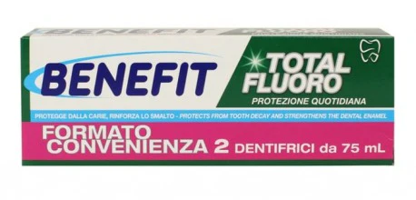 Benefit Toothpaste Benefit 2 Packs 75 ml