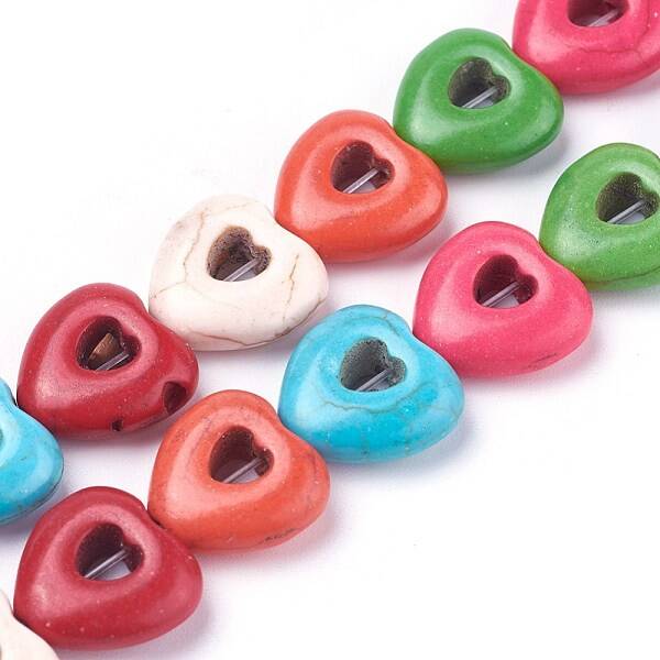 Synthetic Turquoise Beads Strands