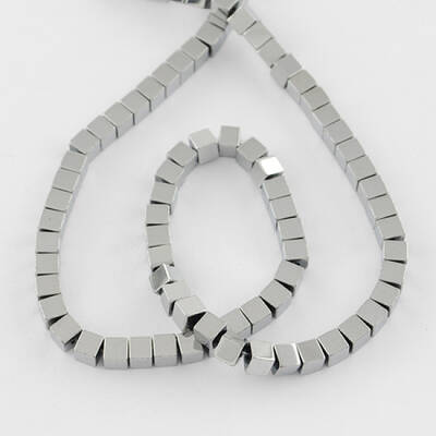 Non-magnetic Synthetic Hematite Beads Strands