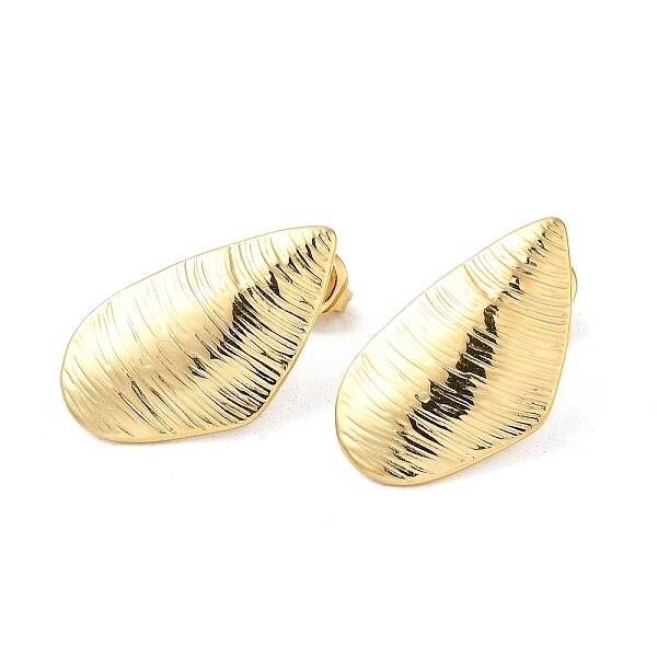 Ion Plating(IP) 304 Stainless Steel Stud Earrings