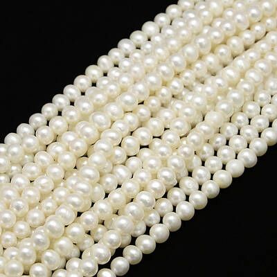 Natural Cultured Freshwater Pearl Beads Strands