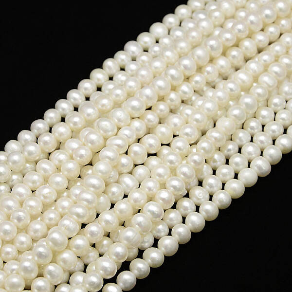 Natural Cultured Freshwater Pearl Beads Strands