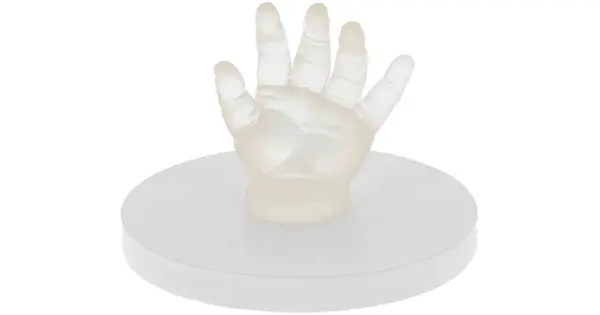 Dooky Crystal Memories 3D Handprint & Footprint newborn footprint set
