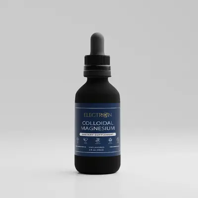 Colloidal Magnesium Supplement-Pure Bioavailable Elemental Magnesium-Natural Vitamin for Muscle Health & Fitness - Ideal for ...