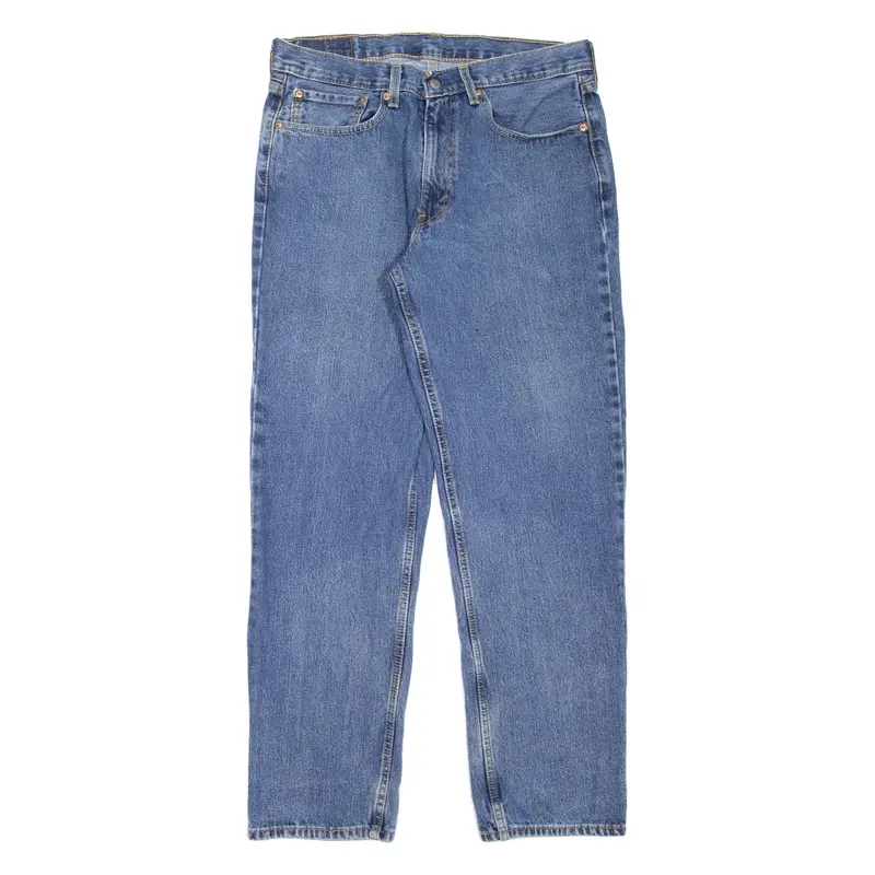 LEVI'S 550 Jeans Mens Blue Relaxed Tapered W34 L32