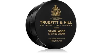Truefitt & Hill Sandalwood moisturizing shaving cream for men 190 g