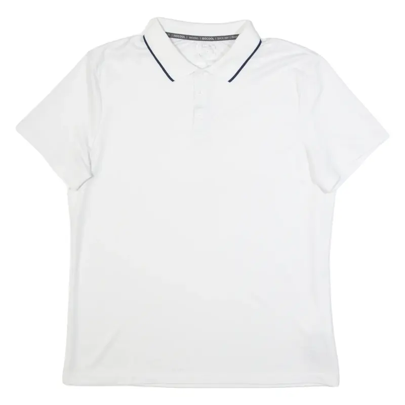 MOUNTAIN WAREHOUSE Mens Polo Shirt White L