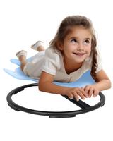 Autistic children's stress relieving toys carousel chair, can sit and rotate Carousel sensory chair, children's body coordina...