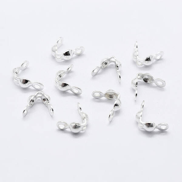 925 Sterling Silver Bead Tips Knot Covers