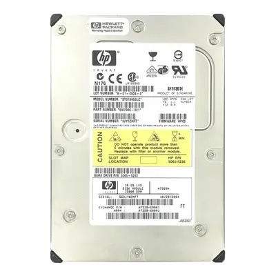 A7328-69001 HP 18.2GB Ultra-320 SCSI 15000 3.5-inch Hard Drive