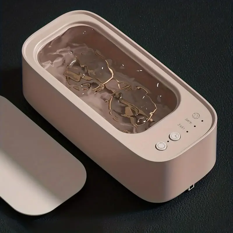 Portable 360° Deep Cleaner, USB Rechargeable High-frequency Vibration Sterilizer Machine, Glasses, Watches & Small Items Ste...