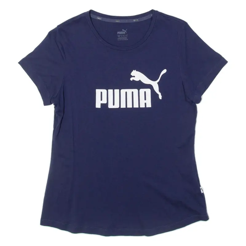 PUMA Womens T-Shirt Blue M
