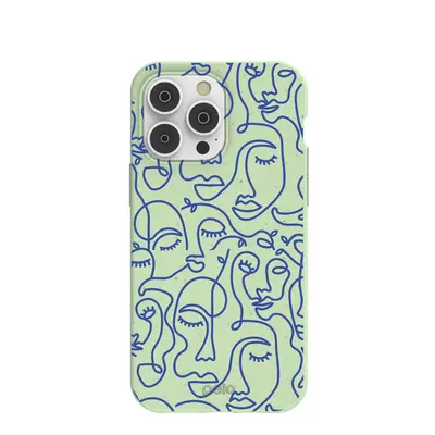 Sage Green Inner Soul iPhone 14 Pro Max Case