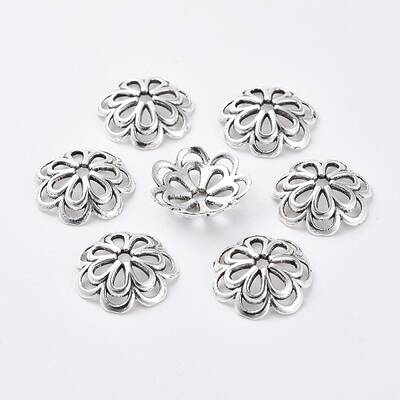 Alloy Fancy Bead Caps