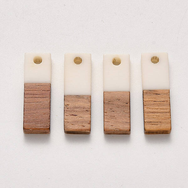 Resin & Walnut Wood Pendants