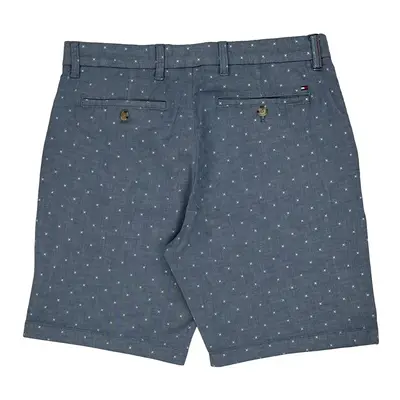 Tommy Hilfiger Polka Dot Chino Shorts - 30W 8L Blue Cotton Blend | Size: 30″ waist