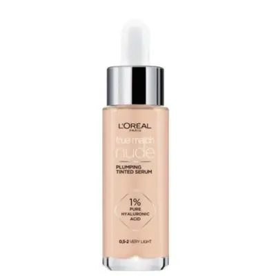 True Match Nude (Plumping Tinted Serum) 30ml - Shade: 0.5-2 Very Light
