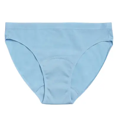 Imse Bikini Panties Menstrual Teen Blue - Light Flow, M