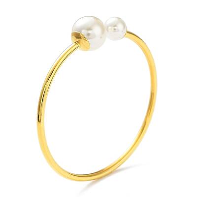 Ion Plating(IP) 304 Stainless Steel Cuff Bangles