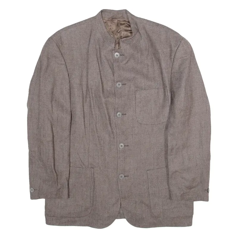 ELLE ET LUI Mens Blazer Coat Brown L