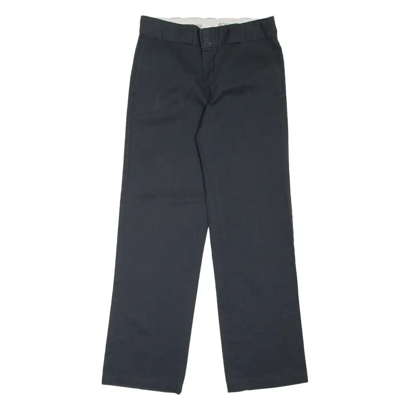 DICKIES 874 Workwear Mens Trousers Black Regular Straight W30 L31