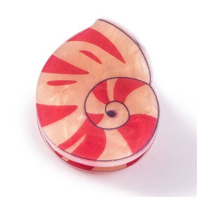 Cute Mini Conch Acrylic Claw Hair Clips