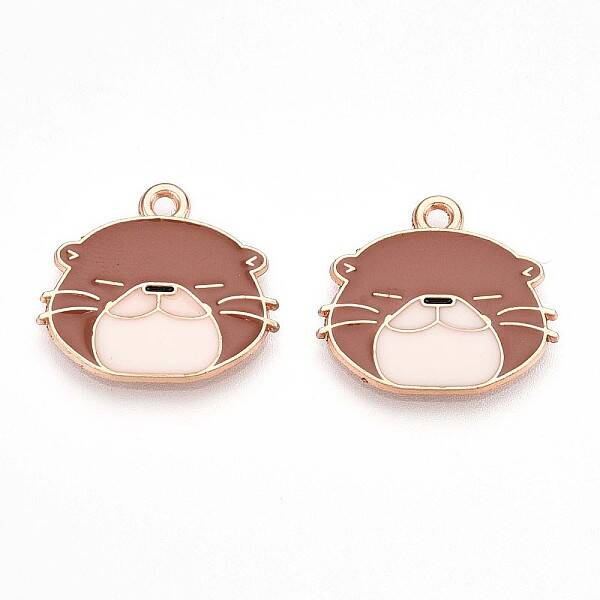 Alloy Enamel Pendants