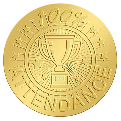 Self Adhesive Gold Foil Embossed Stickers