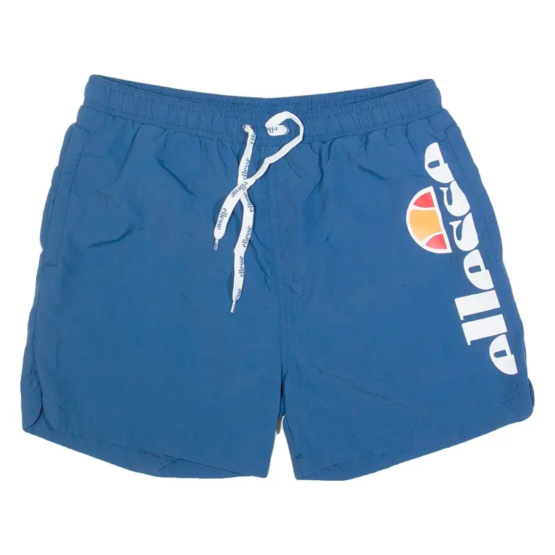 ELLESSE Mesh Lined Mens Swimming Shorts Blue M W30