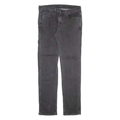 LEVI'S Line 8 Mens Jeans Grey Slim Straight Stone Wash W32 L34