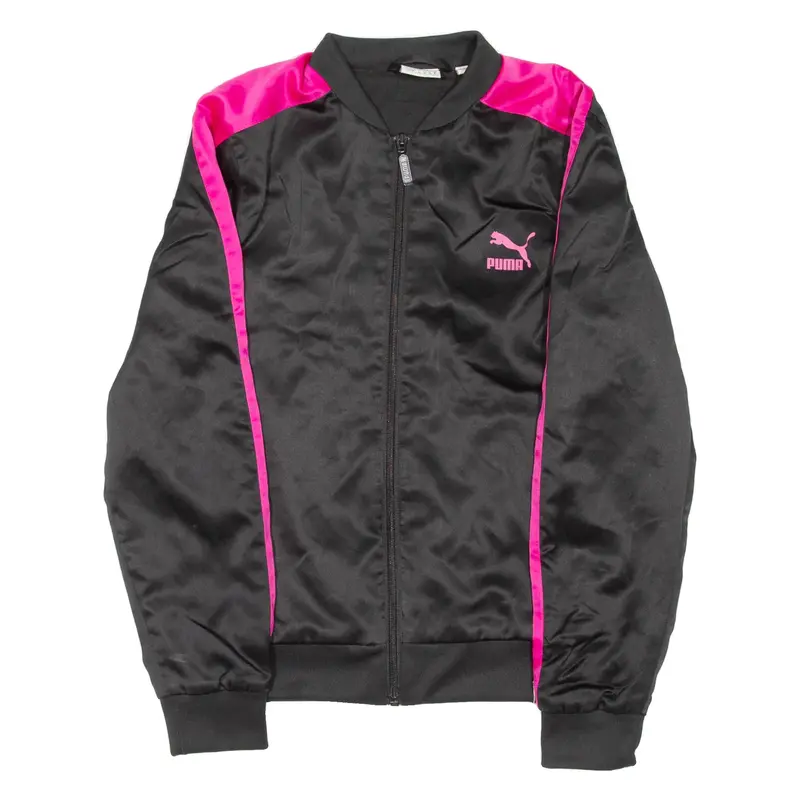 PUMA Womens Track Jacket Black UK 8