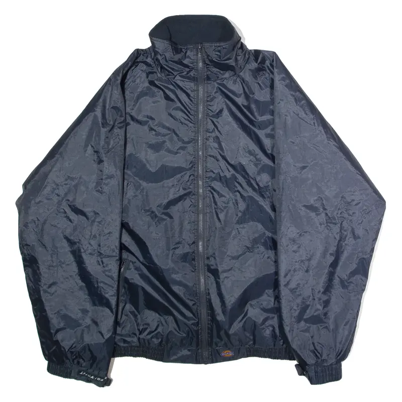 DICKIES Fleece Lined Mens Jacket Blue 4XL