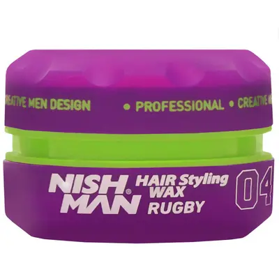 Nishman Hair Wax 04 Rugby Water-based Pomade 150 ml