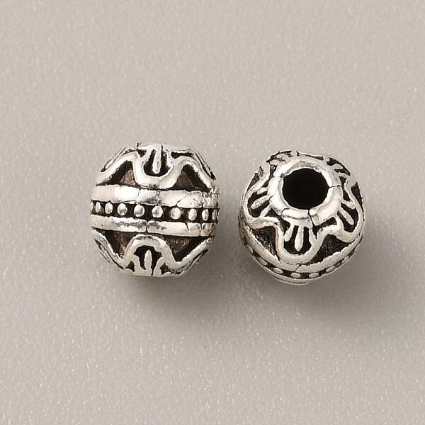 Tibetan Style Alloy Bead