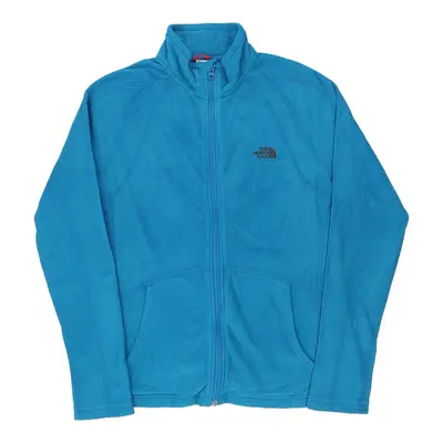 The North Face Fleece - Large Blue Polyester