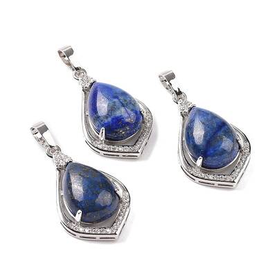 Natural Lapis Lazuli Dyed Pendants