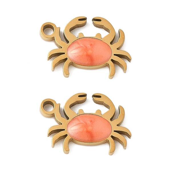 304 Stainless Steel Enamel Charms