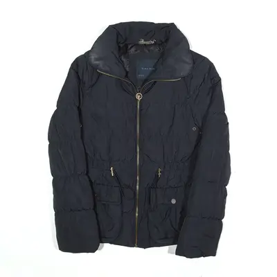 ZARA BASIC Shell Jacket Black Womens S