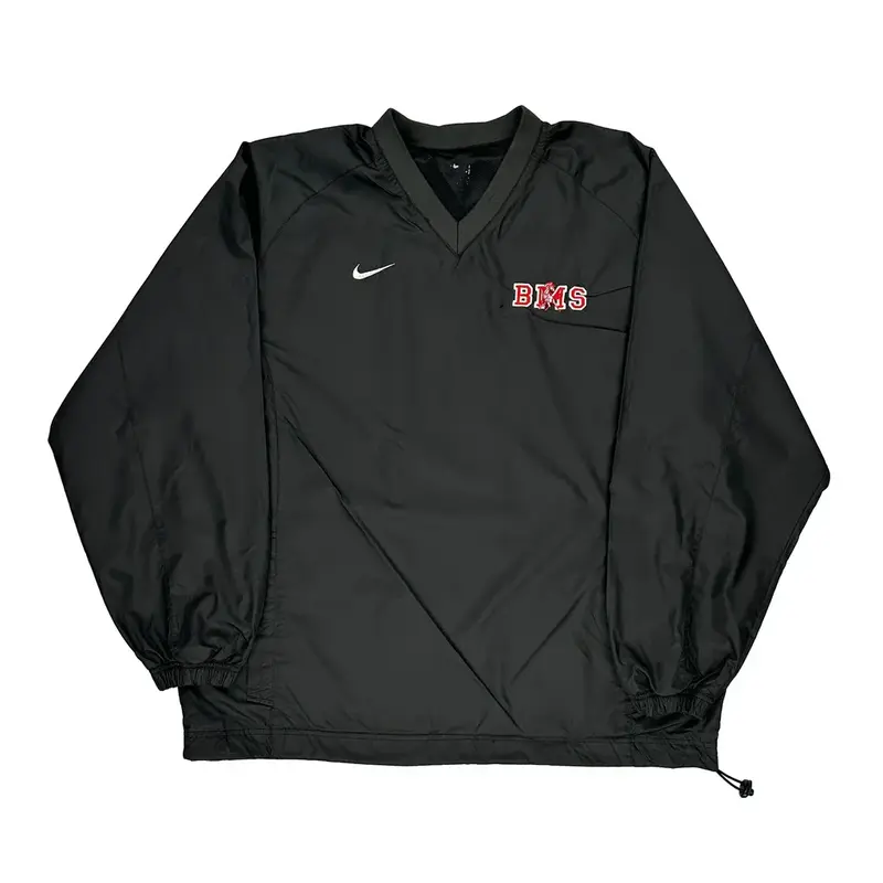Bms Nike Windbreaker - 2XL Black Polyester