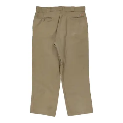 874 Dickies Trousers - 38W 28L Beige Cotton Blend