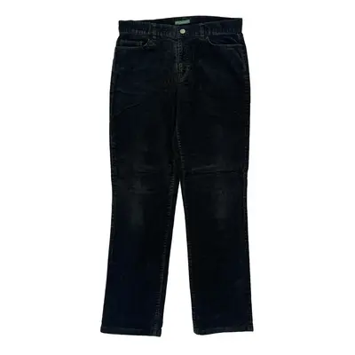 Lauren Ralph Lauren Cord Trousers - 30? Waist Black Cotton Blend