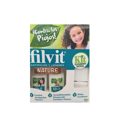 Filvit Nature Anti-Lice Lotion 125ml Set of 2 Pieces