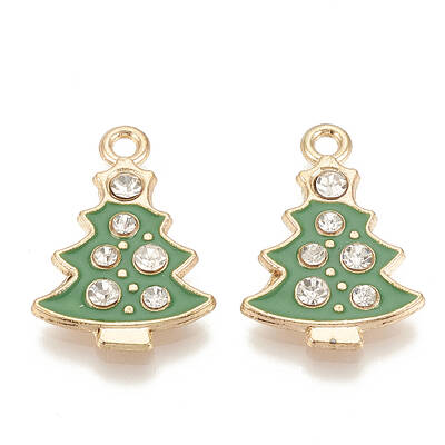 Alloy Enamel Pendants