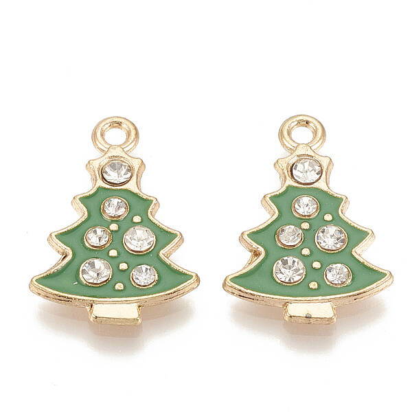 Alloy Enamel Pendants