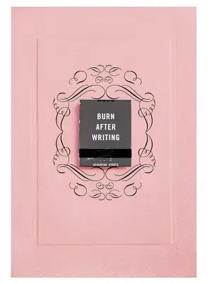 Burn After Writing - Shadow Work - Paperback