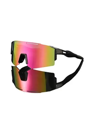 Sports Unisex's Windproof Sunglasses for Everyday Use, Sporty Outdoor Flap Top Sunglasses for Men & Women, Summer Outfits 202...