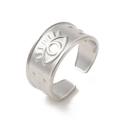 Non-Tarnish 201 Stainless Steel Finger Rings
