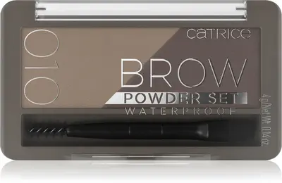 Catrice Brow Powder Set Waterproof 010-Brown 4g